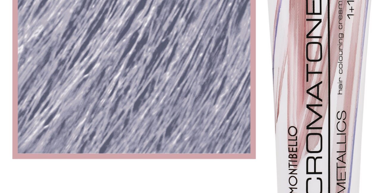 Montibello Cromatone Metallics, wielofunkcyjna farba do włosów 60 ml 9,12 M | Pełowy Popielaty Bardzo Jasny Blond