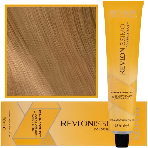Revlon Revlonissimo Colorsmetique - kremowa farba do włosów, 60ml 7,43 | Średni Miedziany Złoty Blond