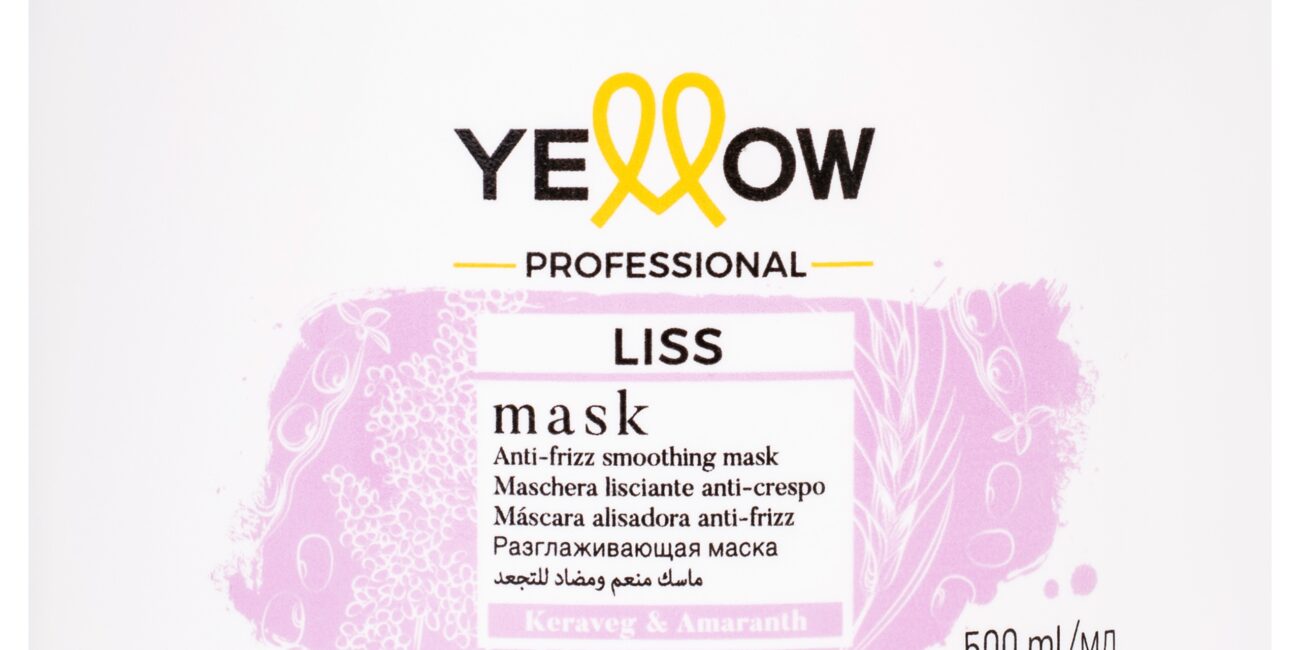 Alfaparf YELLOW Liss - maska wygładzająca do włosów, 500ml
