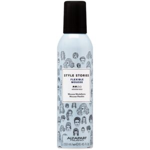 Alfaparf Style Stories Flexible Mousse - elastyczna pianka do modelowania włosów, 250ml