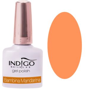 Indigo Gel Polish lakier hybrydowy, kolory 7ml Bambina Mandarina