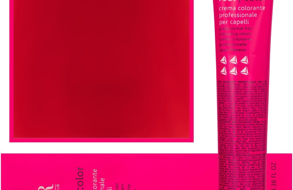 RR Line Farba Crema profesjonalna farba do włosów 100ml RED | Czerwień Toner