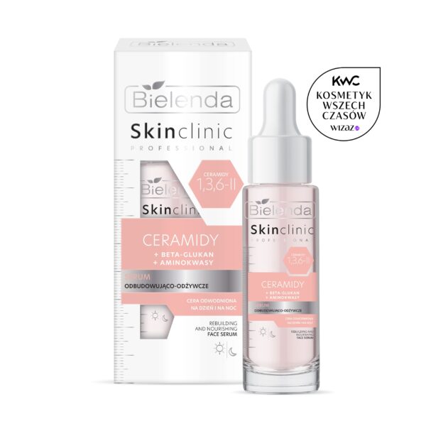 Bielenda Serum odbudowująco-odżywcze CERAMIDY + BETA-GLUKAN + AMINOKWASY