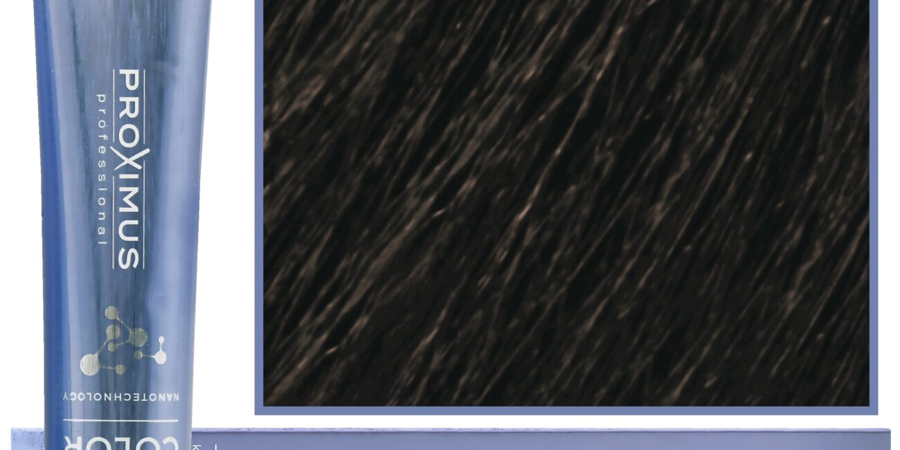 Proximus Supreme Color Nanotechnology – profesjonalna farba do włosów z kwasem hialuronowym, 100ml 4 | Średni Brąz