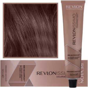 Revlon Revlonissimo Colorsmetique - kremowa farba do włosów, 60ml 4,15 | Średni Popielaty Mahoniowy Brąz