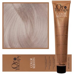 Fanola Oro Therapy - farba do włosów bez amoniaku, pełna paleta kolorów 10,13 Extra | Blond Platynowy Beżowy Extra