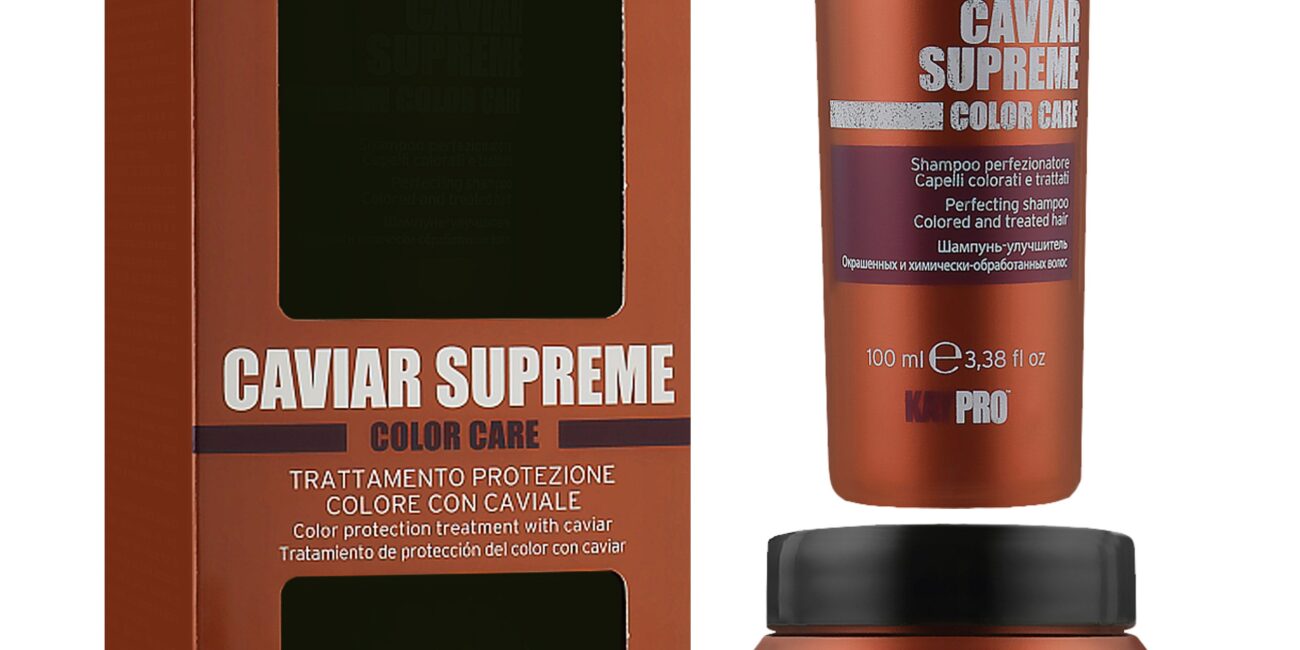 KayPro Caviar Supreme Special Care - zestaw chroniący kolor włosów, 2x100ml