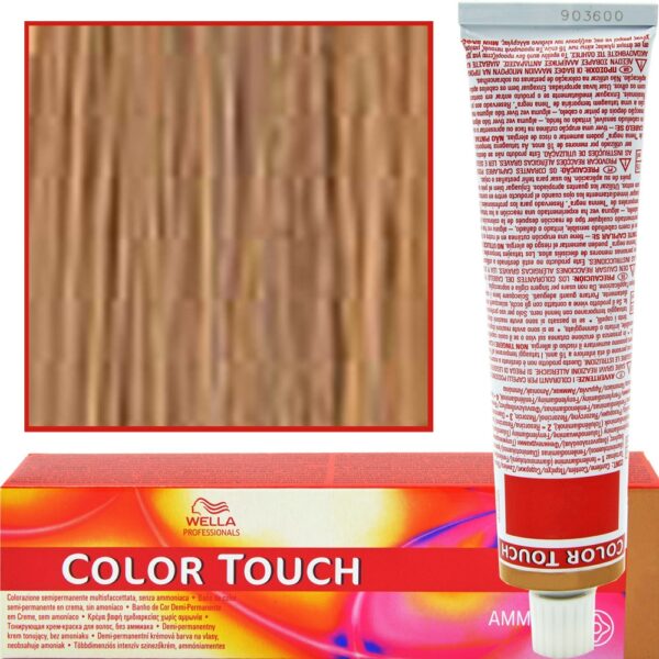 WELLA COLOR TOUCH profesjonalna farba do włosów 60 ml 8/3 Koniak