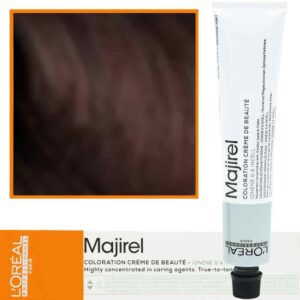 Loreal Majirel - profesjonalna farba do włosów, paleta kolorów, 50ml 4.3 Brąz Złocisty