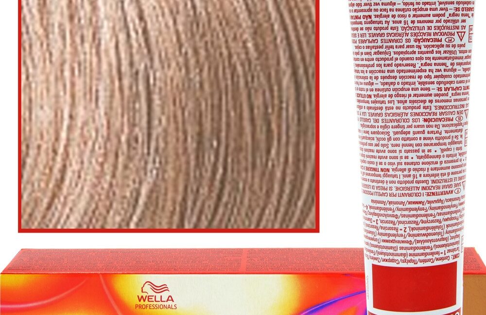 WELLA COLOR TOUCH profesjonalna farba do włosów 60 ml 9/97 bardzo jasny blond cedrowo brązowy