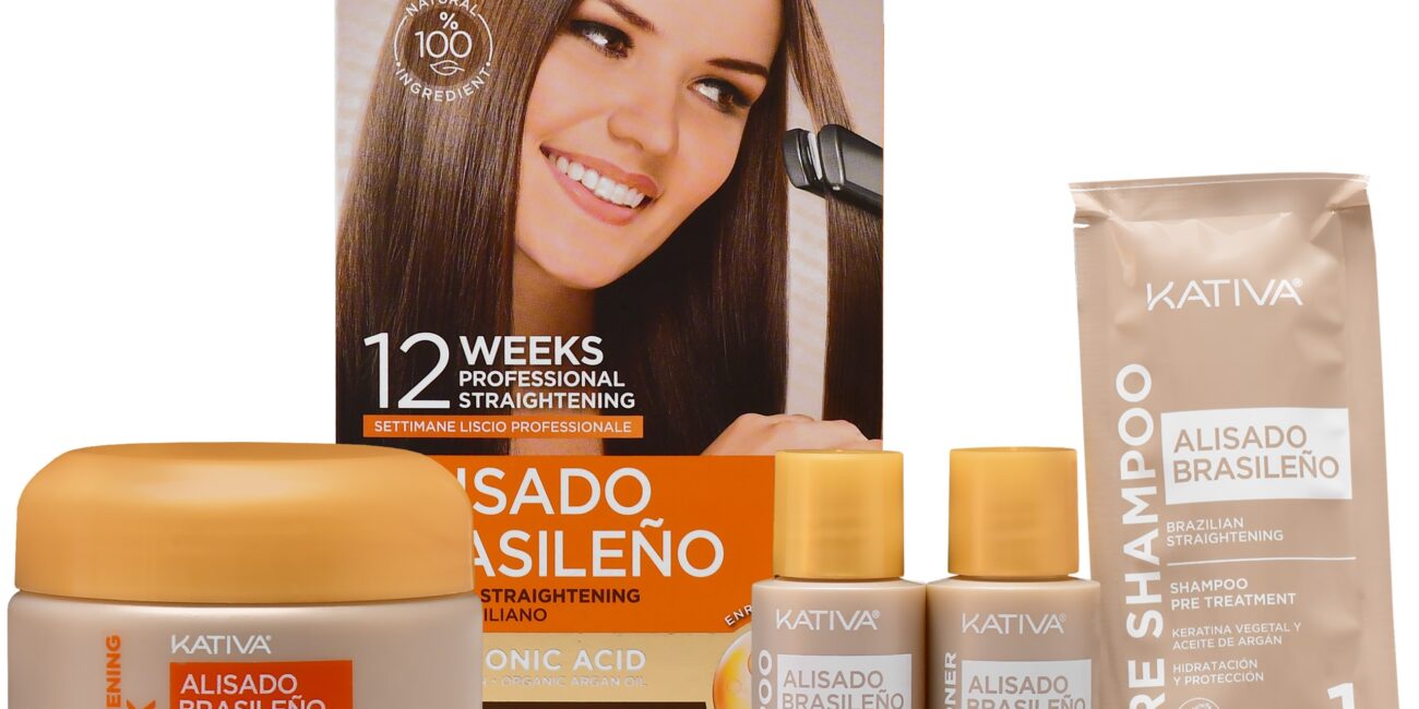 KATIVA zestaw do keratynowego prostowania włosów w domu