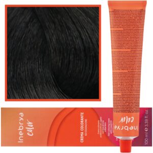 Inebrya Color - farba krem koloryzujący do włosów, 100ml 3/0 | Ciemny Kasztanowy