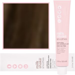 Milk Shake Smoothie Semi-Perm - farba do włosów bez amoniaku 100ml, paleta kolorów 5,3 | 5G || Jasny Złocisty Brąz