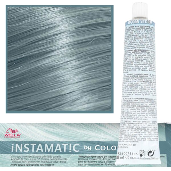 Wella Color Touch Instamatic - półtrwała farba do włosów w pastelowych odcieniach, 60ml /6 Ocean Storm | Morski