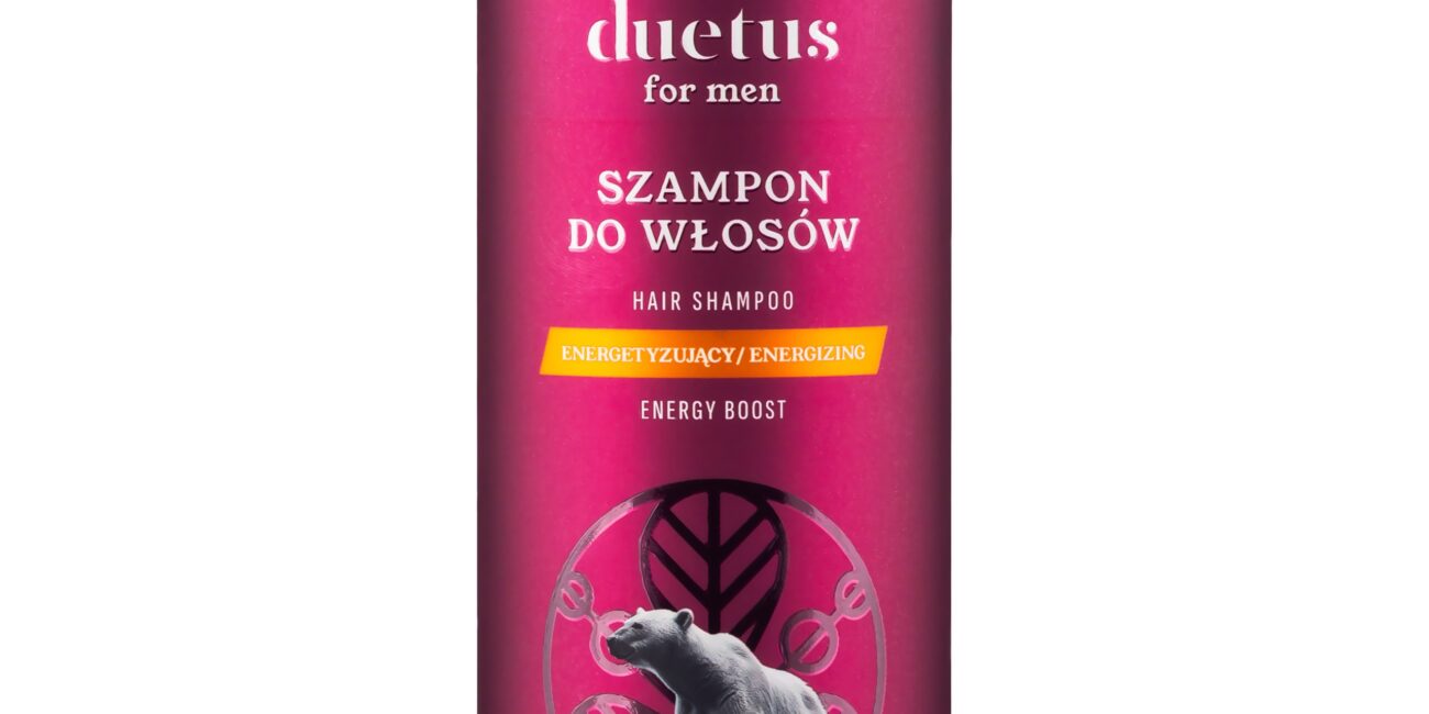 Duetus for Men Hair Shampoo - energetyzujący szampon do włosów dla mężczyzn, 300ml