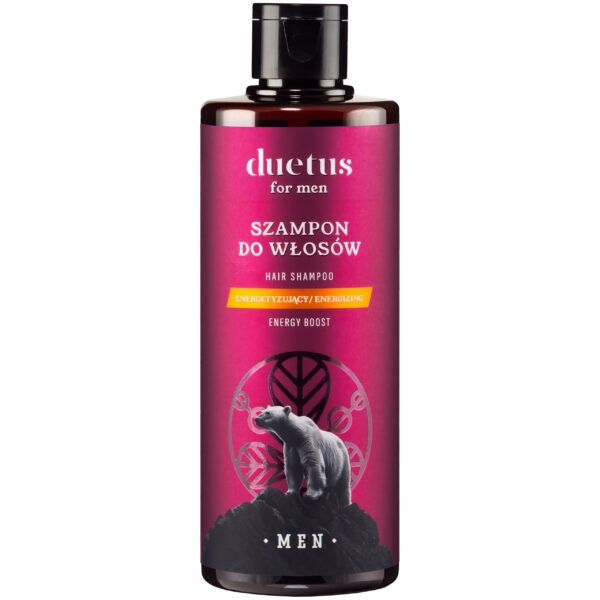 Duetus for Men Hair Shampoo - energetyzujący szampon do włosów dla mężczyzn, 300ml