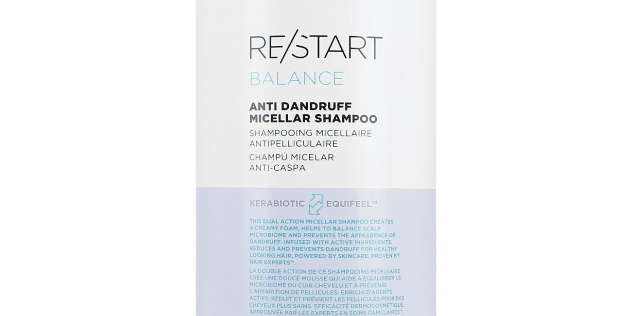 Revlon Restart Balance Anti Dandruff Shampoo - szampon przeciwłupieżowy do włosów, 1000ml