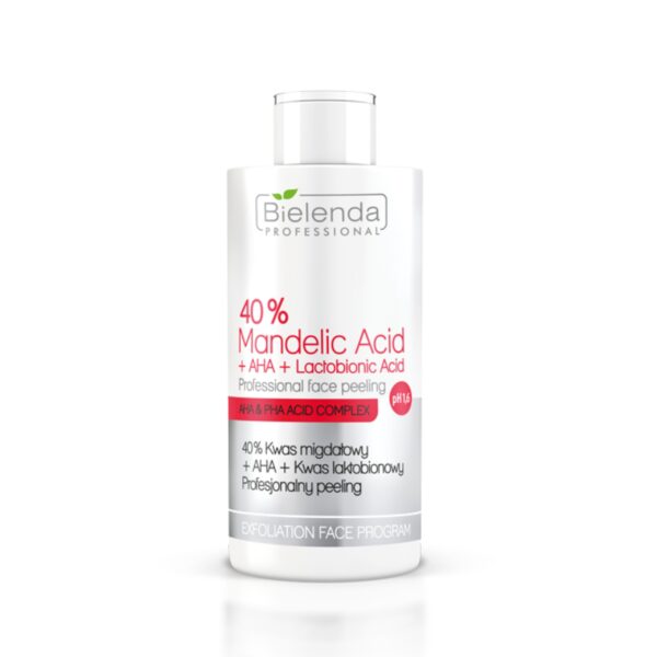 Bielenda Professional Profesjonalny peeling 40% Kwas Migdałowy  + AHA + Kwas Laktobionowy, pH 1.6