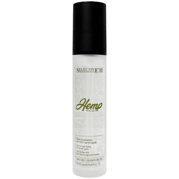 Selective Hemp Vegan Elixir - wegański, nawilżający eliksir do włosów, 50ml