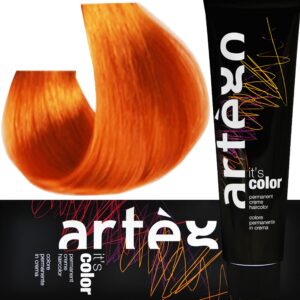 ARTEGO IT'S COLOR - farba w kremie 150ml, cała paleta kolorów 8.40 - 8KO | Jasnopomarańczowy Blond