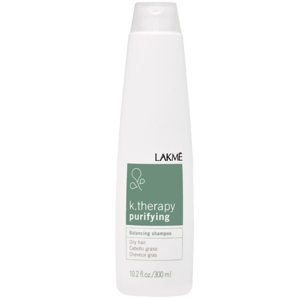 Lakme K.Therapy Purifying - oczyszczający szampon do włosów przetłuszczających się, 300ml