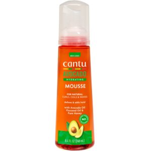 Cantu Avocado Hydrating Mousse - nawilżająca pianka do włosów z awokado, 248ml