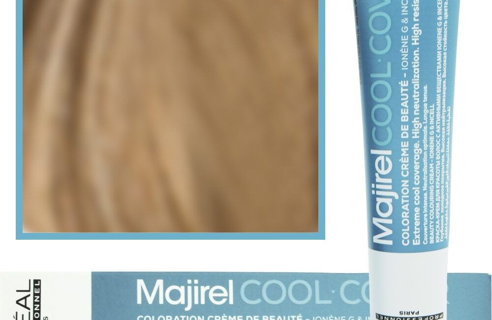 Loreal Majirel Cool Cover - farba zimne odcienie chłodnych blondów, 50ml 8 Jasny Blond