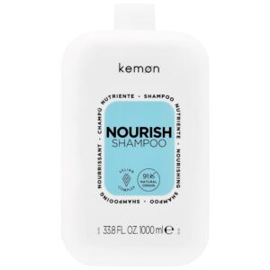 Kemon Nourish Shampoo - odżywczy szampon do włosów zniszczonych, 1000ml