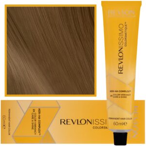 Revlon Revlonissimo Colorsmetique - kremowa farba do włosów, 60ml 5,34 | Jasny Złoty Miedziany Brąz