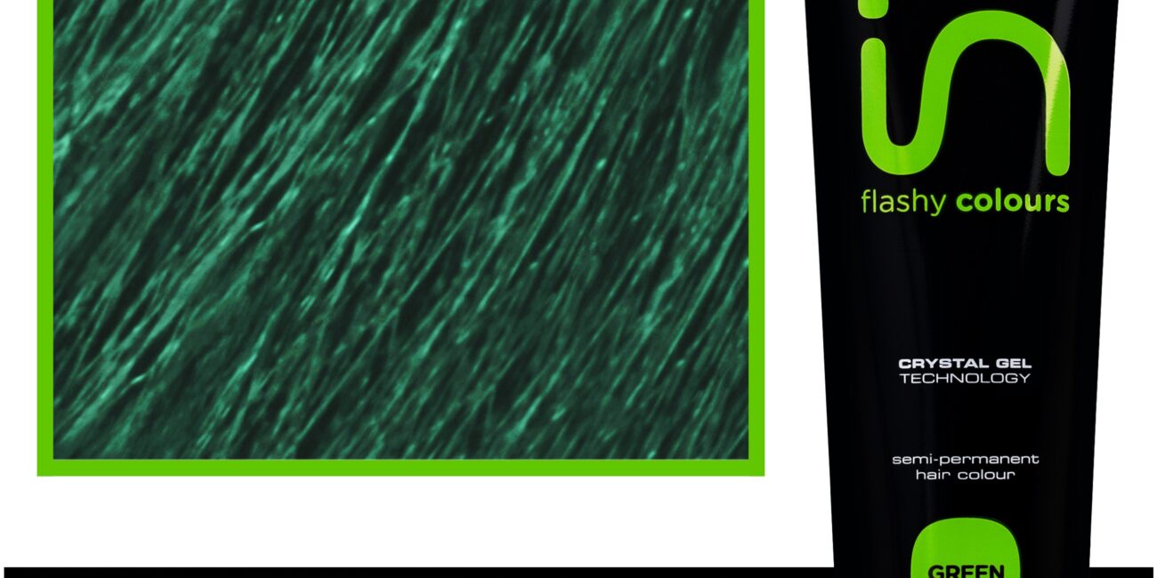 Montibello In Flashy Colours - żel koloryzujący w tęczowych odcieniach, 150ml GREEN | zielony