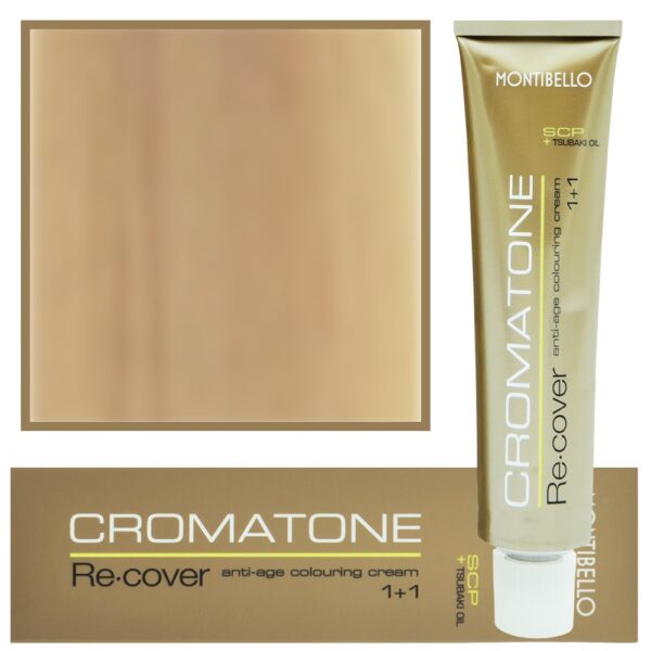 Montibello Cromatone Recover, farba do włosów siwych, 60ml 10,32 | Champagne Gold