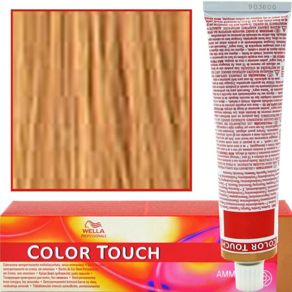WELLA COLOR TOUCH profesjonalna farba do włosów 60 ml 10/73 Rozświetlony Tabaczkowy Blond