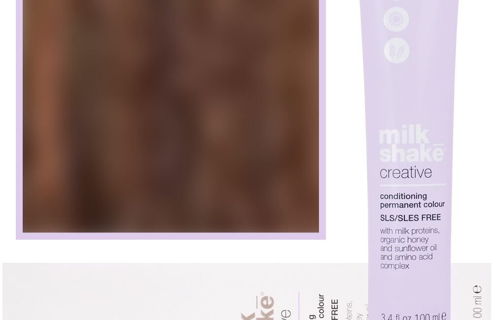Milk Shake Creative - farba do włosów 100ml, pełna paleta kolorów 6,431 | 6CGA || Ciemny Miedziany Złoty Popielaty Blond