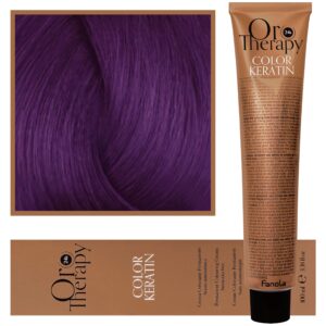 Fanola Oro Therapy - farba do włosów bez amoniaku, pełna paleta kolorów Violet | Fiolet