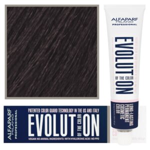Alfaparf Evolution - wegańska farba do koloryzacji włosów, 60ml 4 | Średni Naturalny Brąz