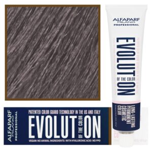 Alfaparf Evolution - wegańska farba do koloryzacji włosów, 60ml 7,21 | Średni Fioletowy Popielaty Blond