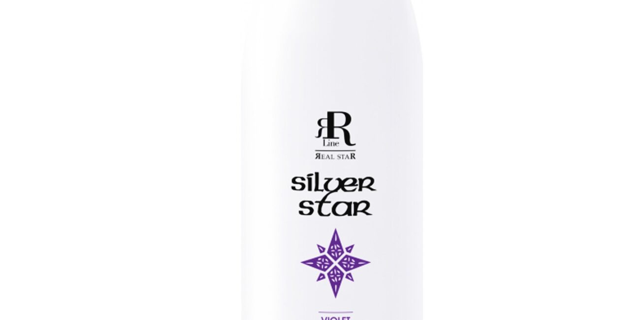 RR Line Silver Star Violet szampon do włosów blond i siwych, niweluje żółte odcienie 1000ml