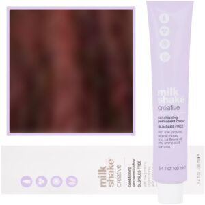 Milk Shake Creative - farba do włosów 100ml, pełna paleta kolorów 5,66 | 5RR || Intensywny Jasny Czerwony Brąz