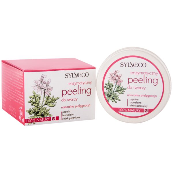 Sylveco Enzymatyczny peeling twarzy z betuliną, 75 ml