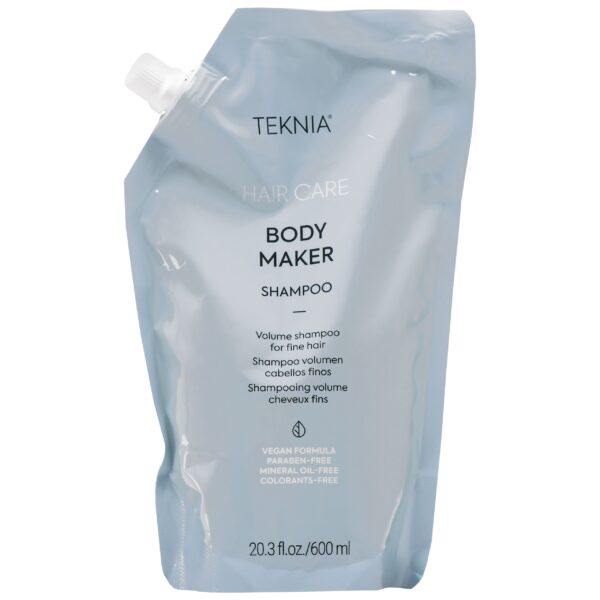 Lakme Teknia Body Maker Refill Shampoo - szampon nadający objętości włosom cienkim, 600ml