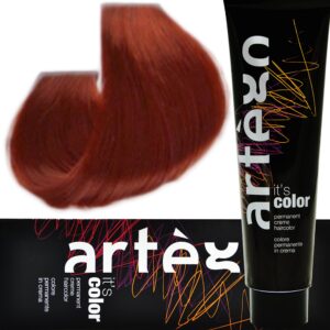 ARTEGO IT'S COLOR - farba w kremie 150ml, cała paleta kolorów 7.64 - 7RK | Czerwono-Miedziany Blond
