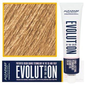 Alfaparf Evolution - wegańska farba do koloryzacji włosów, 60ml 9,3 | Bardzo Jasny Złoty Blond