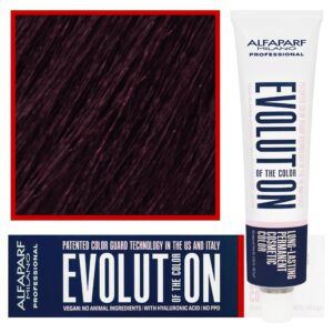 Alfaparf Evolution - wegańska farba do koloryzacji włosów, 60ml 5,65 | Jasny Czerwony Mahoniowy Brąz
