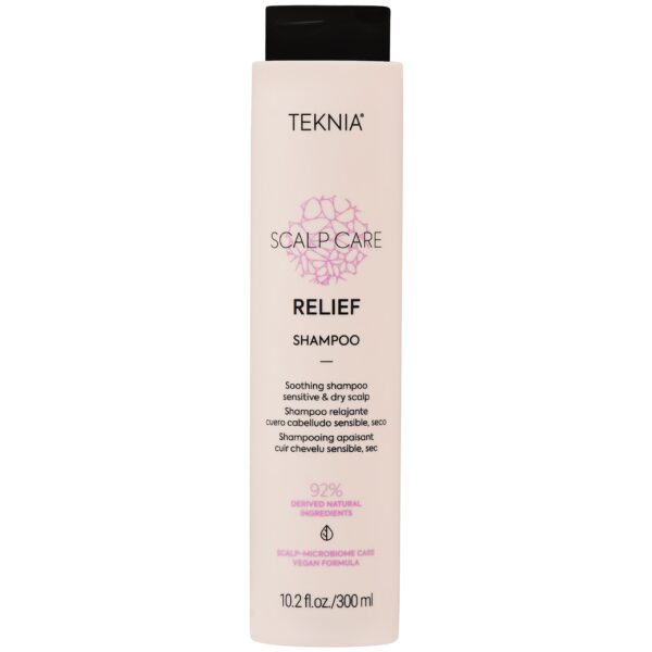 Lakme Teknia Scalp Care Relief Shampoo - łagodzący szampon do wrażliwej skóry głowy, 300ml