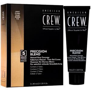 American Crew Precision Blend - odsiwiacz dla mężczyzn 3x40ml Light - jasny