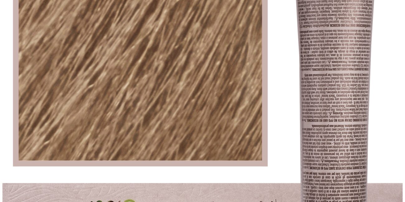 Echosline Echos Color Colouring Cream - wegańska farba do włosów, 100ml 9,13 | Bardzo Jasny Blond Naturalny Beżowy