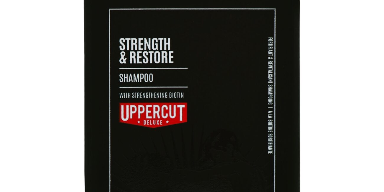 Uppercut Deluxe Strenght & Restore Shampoo – wzmacniająco-odbudowujący szampon, 240ml