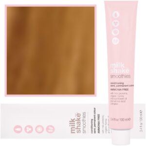 Milk Shake Smoothie Semi-Perm - farba do włosów bez amoniaku 100ml, paleta kolorów 8,33 | 8GG || Intensywny Jasny Złocisty Blond