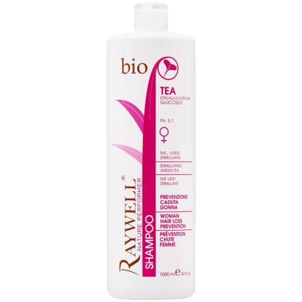 Raywell Bio Tea Anti Hair Loss - szampon przeciw wypadaniu włosów, 1000ml