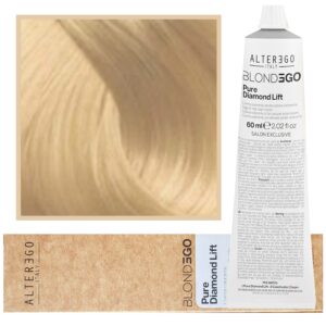 Alter Ego Blondego Pure Diamond Lift - farba do włosów blond, różne kolory, 60ml HL.0 Natural | Półprzezroczysty Blond